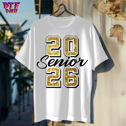 SENIOR Graduation DTF Transfer Print only.