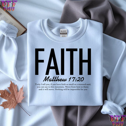 FAITH Christian DTF Transfer Print.
