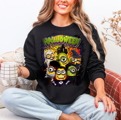 Minion Halloween DTF Transfer