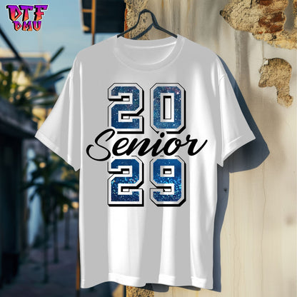 SENIOR Graduation DTF Transfer Print only.