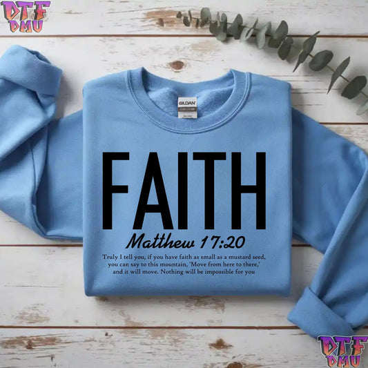 FAITH Christian DTF Transfer Print.