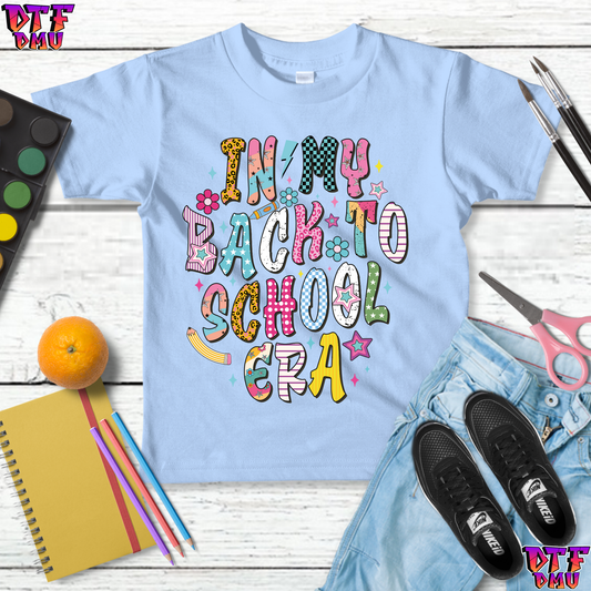 In My Back to School ERA DTF Transfer Print