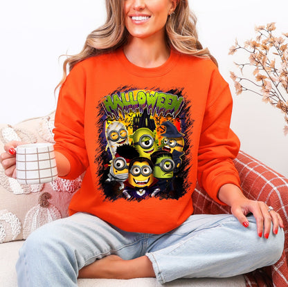 Minion Halloween DTF Transfer