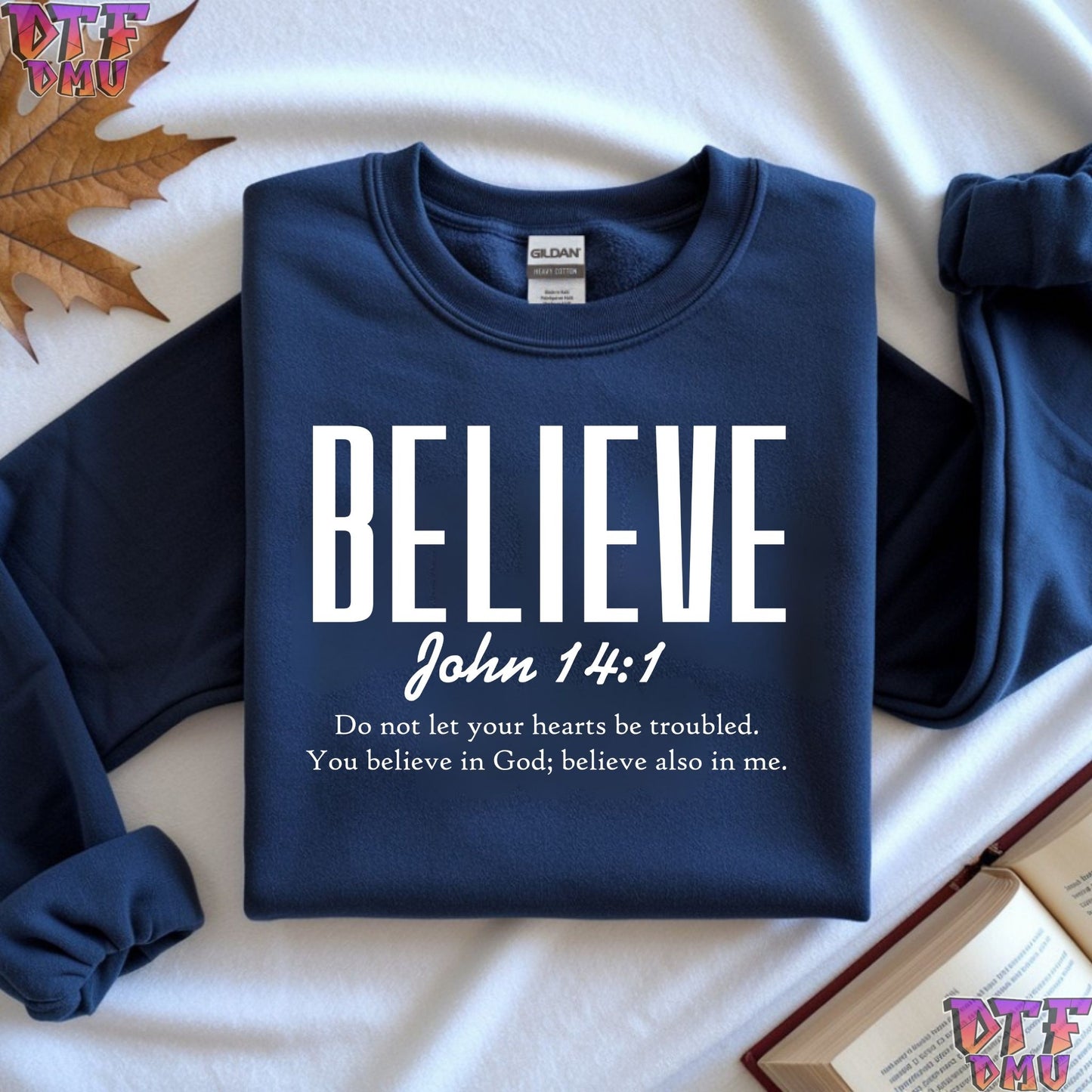 BELEIVE Christian DTF Transfer Print.