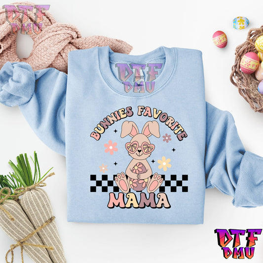 Cute Bunnies Favorite  DTF Transfer Print