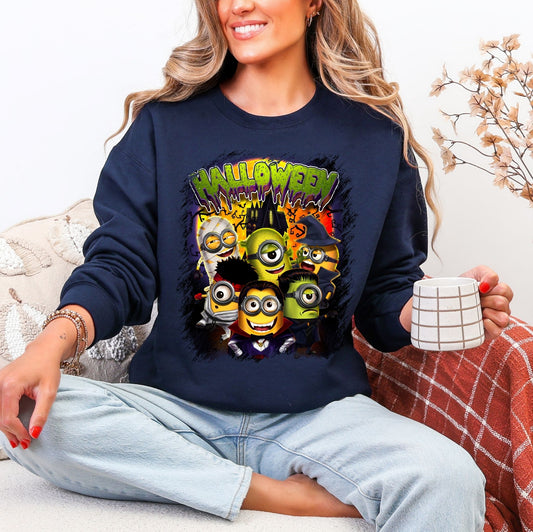 Minion Halloween DTF Transfer