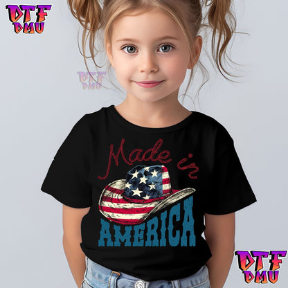 MADE IN AMERICA COWBOY HAT/FLAG