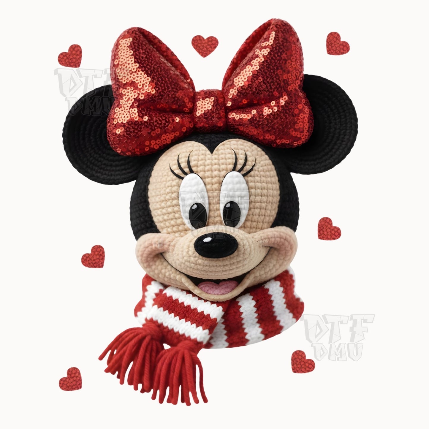 Mickey/Minnie Valentine's Day DTF Transfer Print Only.
