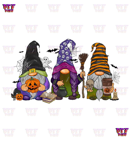 Gnome witches (DTF Ready to Apply Transfer Print)