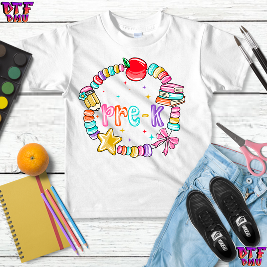 Back to School DTF Transfer Print
