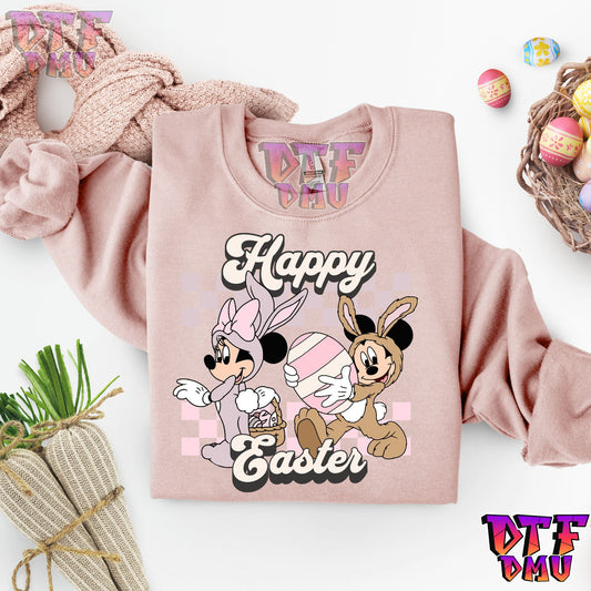 Happy Easter DTF Transfer Print