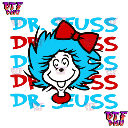Dr. Seuss Boy/Girl Ready To Press DTF Transfer