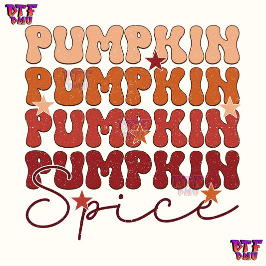 Pumpkin Spice (DTF Ready to Apply Transfer Print)