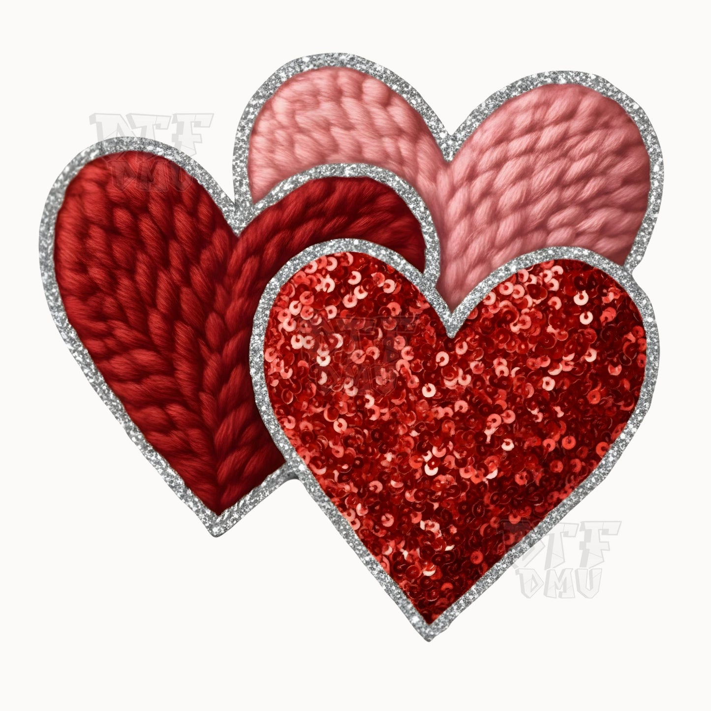 Love Kitty Valentine's Day DTF Transfer Print Only