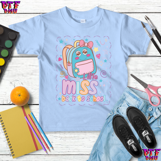 Little MISS Back to School DTF Transfer