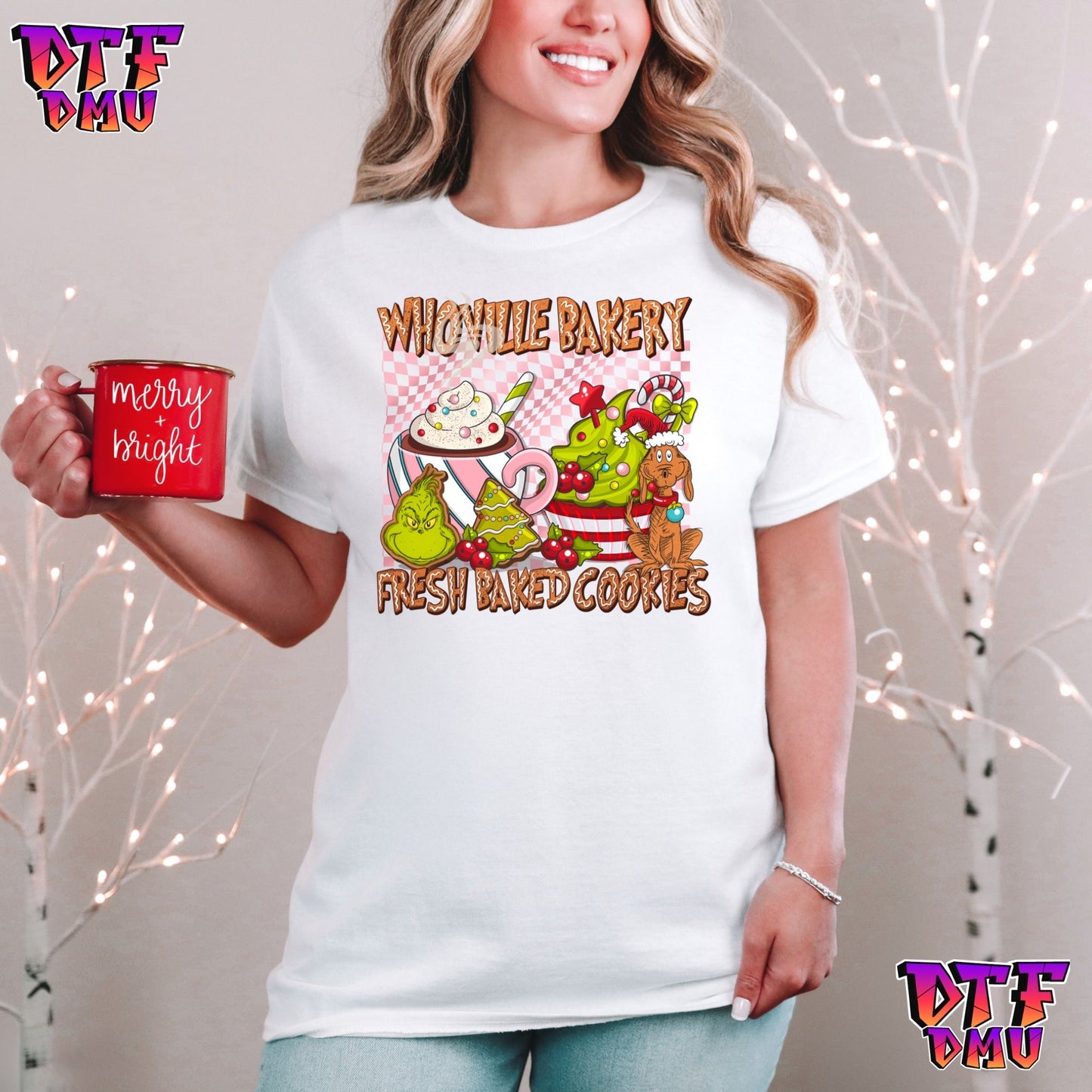 Whoville Bakery Fresh Baked Cookies DTF Transfer Print