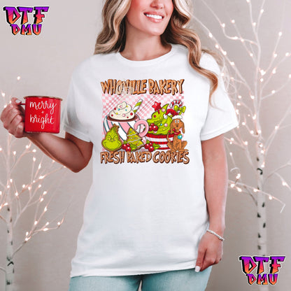Whoville Bakery Fresh Baked Cookies DTF Transfer Print