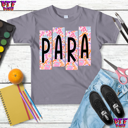 Title Back to School DTF Transfer Print