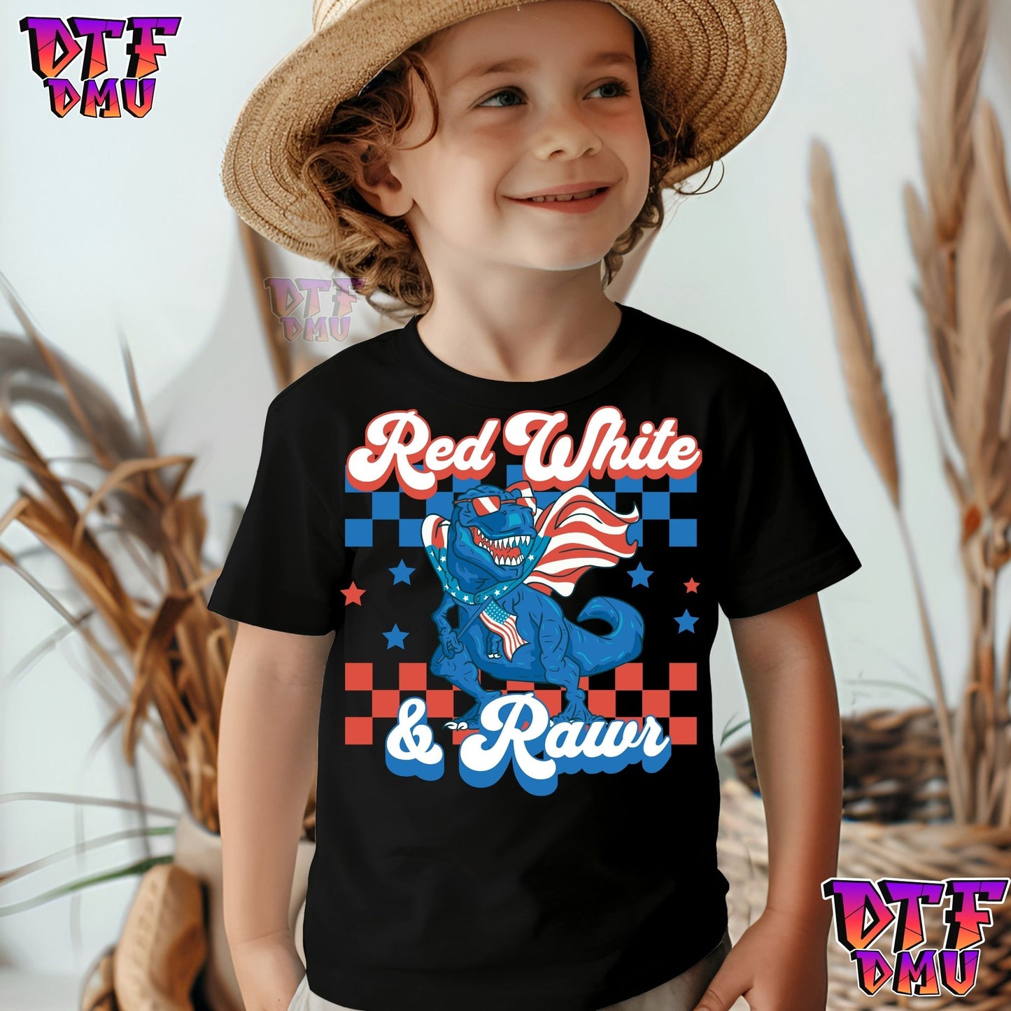 RED WHITE & RAWR
