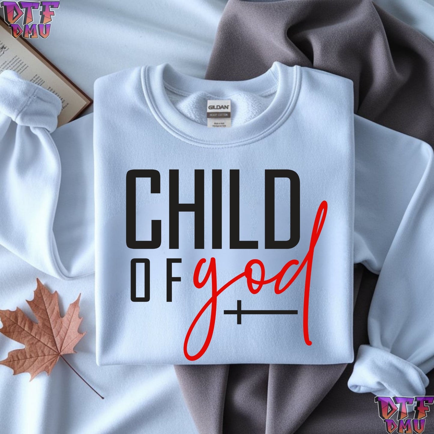 CHILD OF GOD Christian DTF Transfer Print.