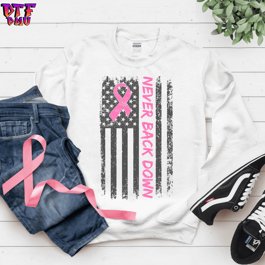 CANCER (FLAG) DTF Transfer Print.