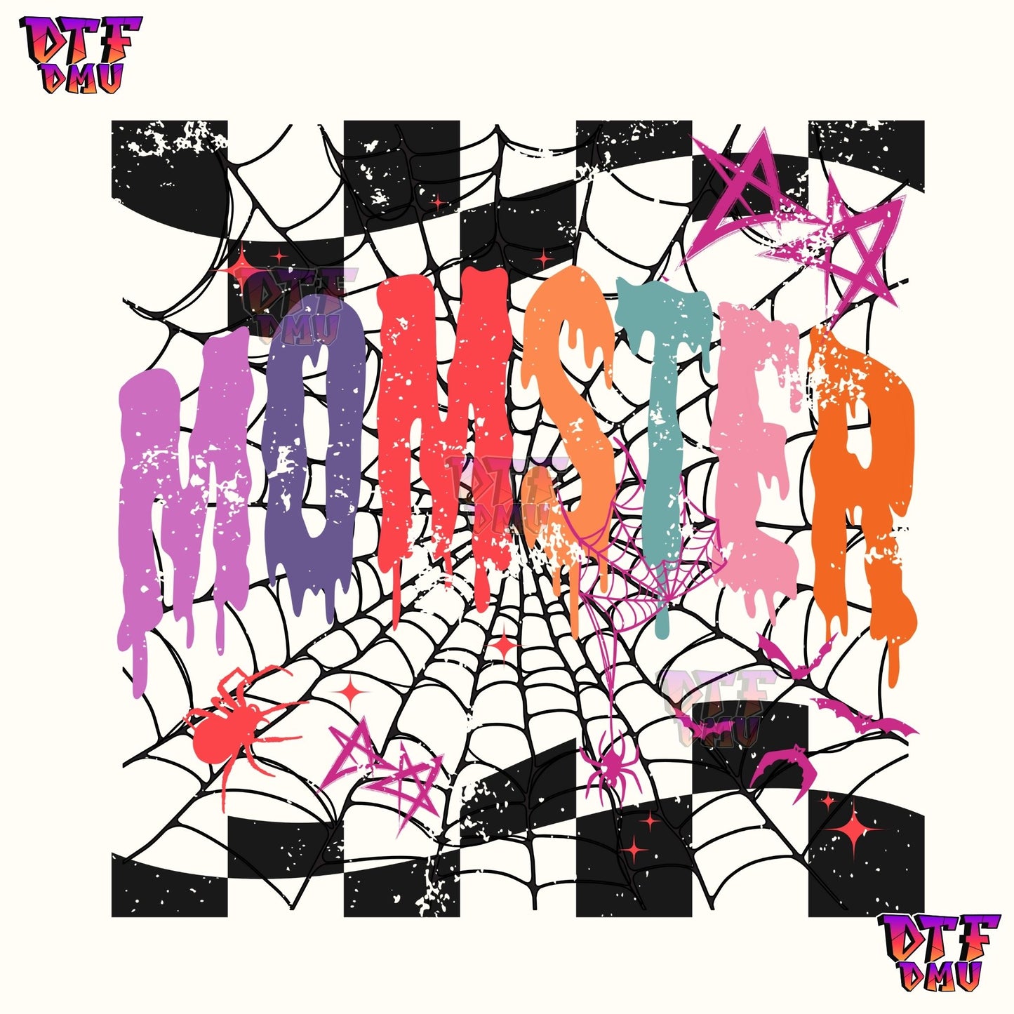 Momster Halloween (DTF Ready to Apply Transfer Print)