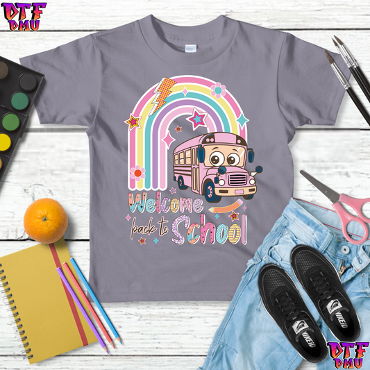 Welcome Back to School DTF Transfer Print