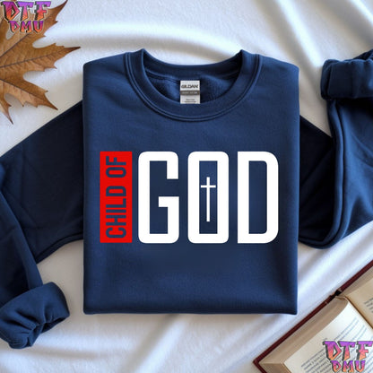 CHILD OF GOD Christian DTF Transfer Print.
