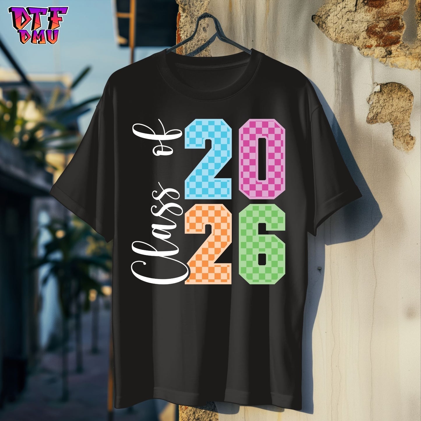 Class Of 2026 Graduation DTF Transfer Print only.