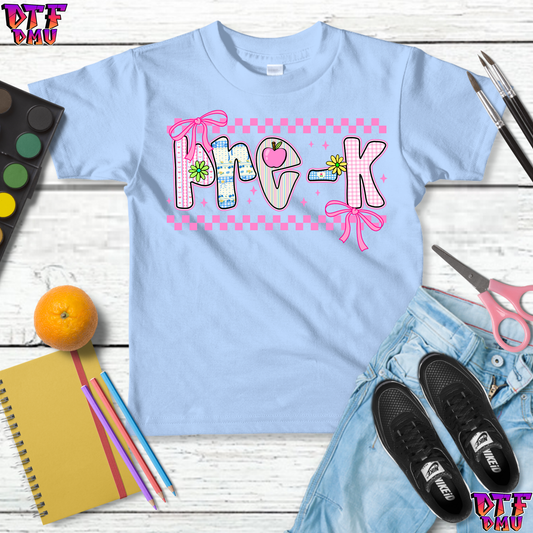 Back to School DTF Transfer Print