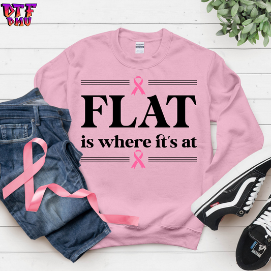 FLATS is where it's at DTF Transfer Print.