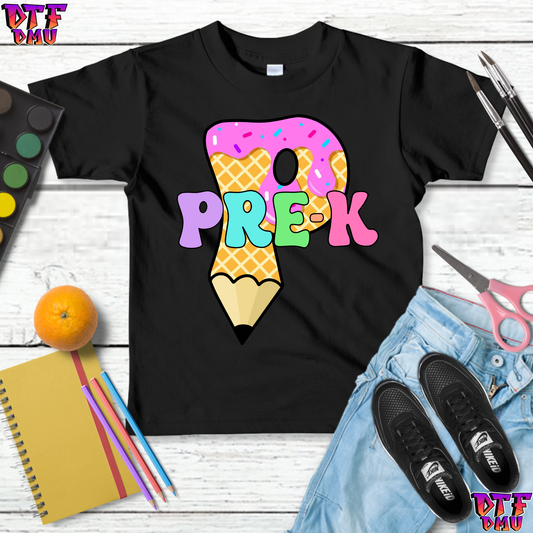 Back to School DTF Transfer Print