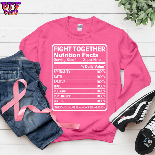 Fight Together DTF Transfer Print.
