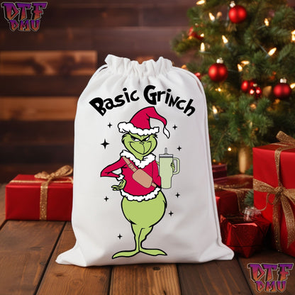 BASIC GRINCH T-SHIRT DTF Transfer Print Only