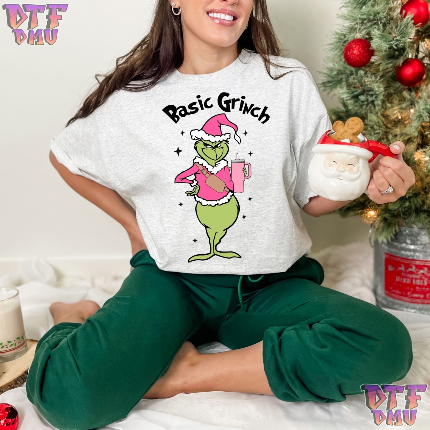 BASIC GRINCH T-SHIRT DTF Transfer Print Only