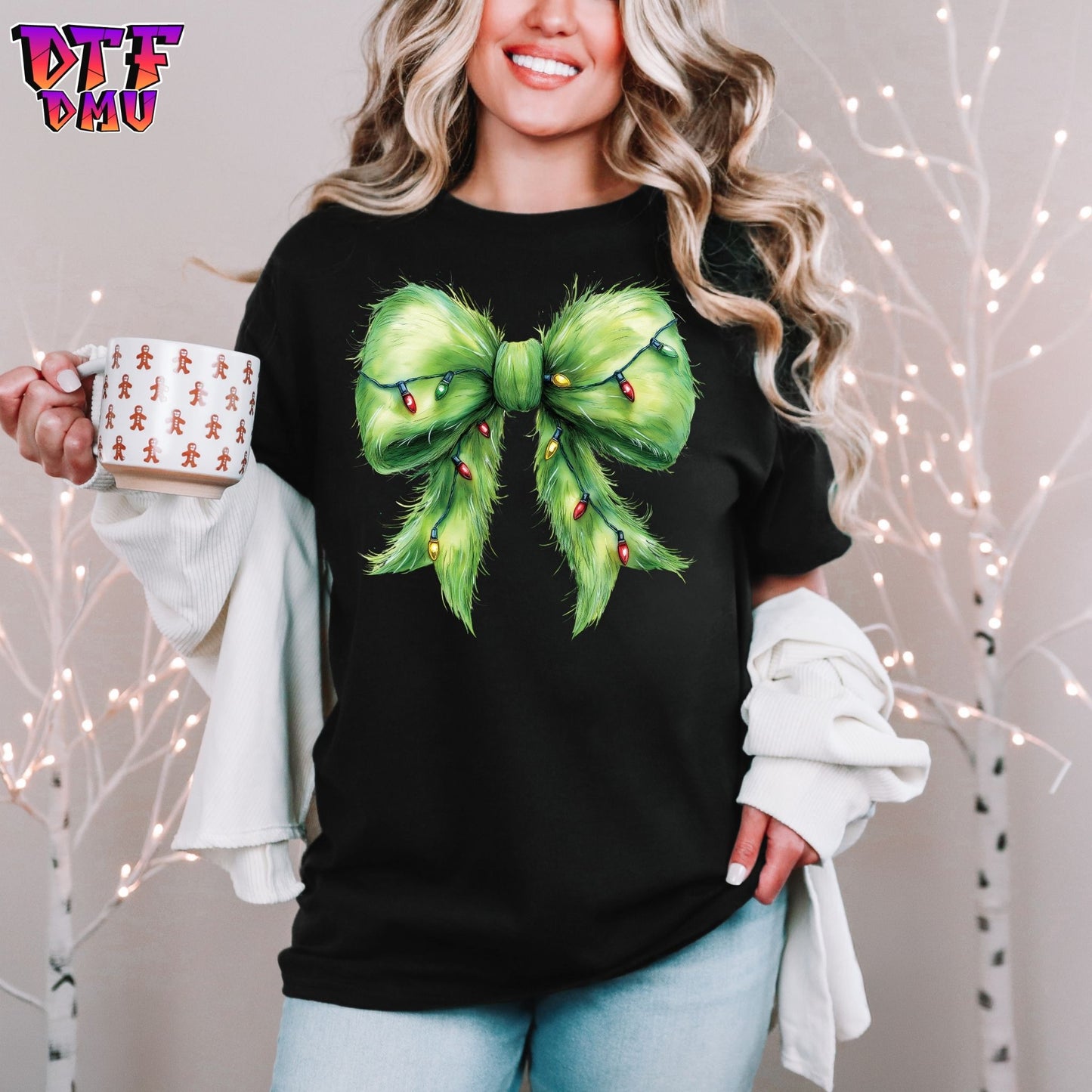 Christmas Bows (DTF Ready to Apply Transfer Print)