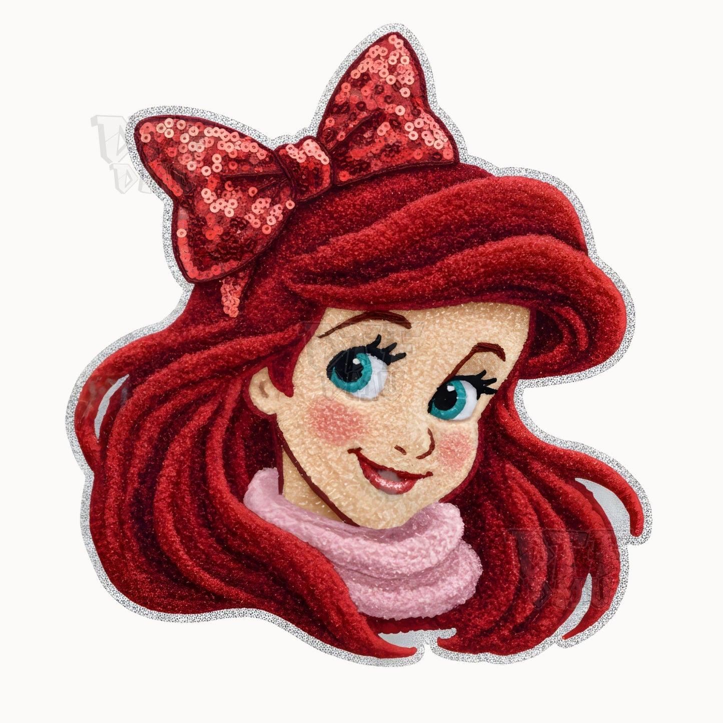 Disney Princess Valentine's Day DTF Transfer Print Only