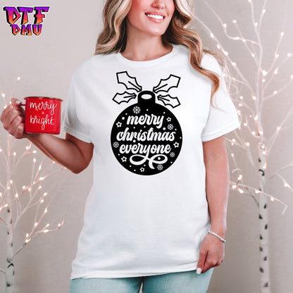 MERRY CHRISTMAS EVERYONE DTF Transfer Print Only